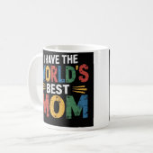 Weltbeste Mutter Kaffeetasse (Vorderseite Links)