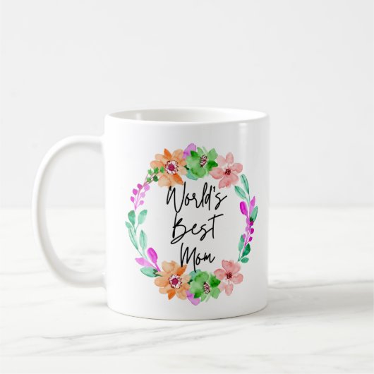 Weltbeste Mutter Kaffeetasse (Links)