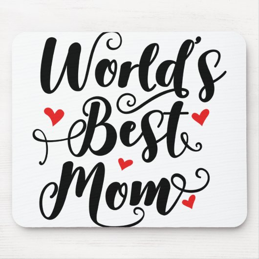 Weltbeste Mutter Mousepad (Vorne)