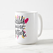 Weltbeste Mutter Muttertag-Kaffeetasse Kaffeetasse (VorderseiteRechts)