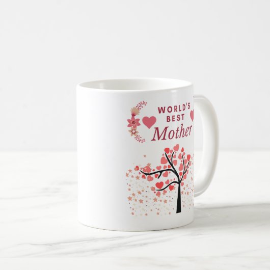 Weltbeste Mutter-Tasse Kaffeetasse (VorderseiteRechts)