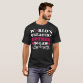 Weltbeste MutterInLaw Funny Phantastisch Vintag T-Shirt (Vorne ganz)