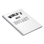 Weltbeste Notare Notizblock (Rechte Seite)