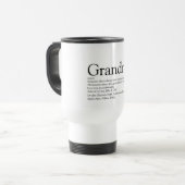 Weltbeste Oma, Großmutter Definition Reisebecher (Vorderseite Links)