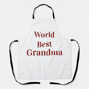 Weltbeste Oma Großmutter Großeltern pink n Schürze