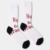 Weltbeste Oma Großmutter Großeltern pink n Socken (Rechts)