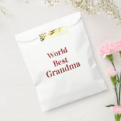 Weltbeste Oma Großmutter Großeltern rosa n Geschenktütchen (Versiegelt)
