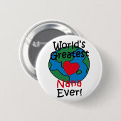 Weltbeste Oma Herz Button (Vorne & Hinten)