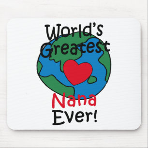 Weltbeste Oma Herz Mousepad