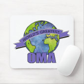 Weltbeste Oma Mousepad (Mit Mouse)