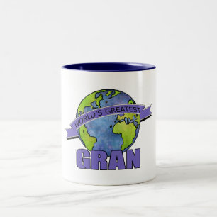 Weltbeste Oma Zweifarbige Tasse
