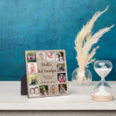 Weltbeste Opa 12 FotoCollage Rustikales Holz Fotoplatte (InSitu)