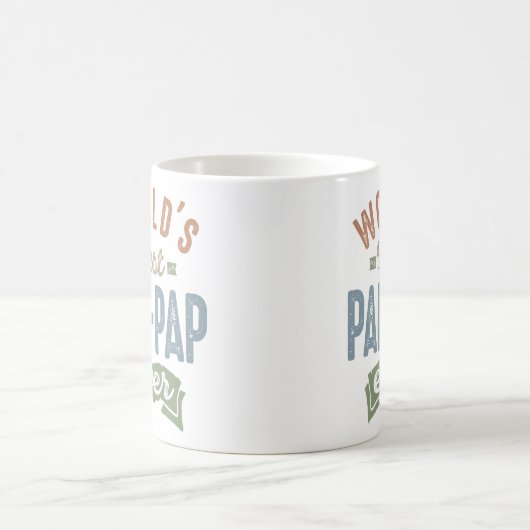 Weltbeste Pap-Pap Kaffeetasse (Mittel)