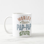 Weltbeste Pap-Pap Kaffeetasse (Links)