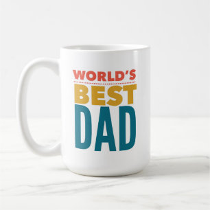 Weltbeste Papa-Multicolor-Tasse Kaffeetasse