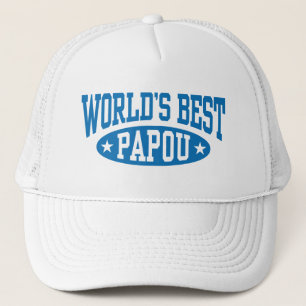 Weltbeste Papou Truckerkappe