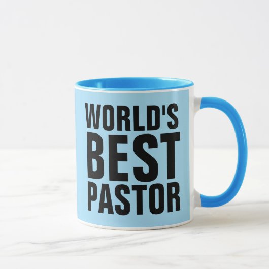 WELTBESTE PASTOR-KAFFEE-MUGS TASSE (Rechts)