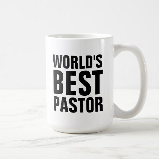 WELTBESTE PASTOR-KAFFEE-Tasse Kaffeetasse (Rechts)