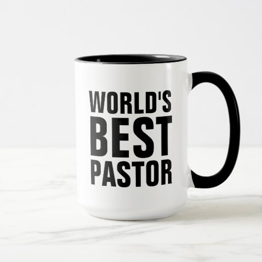 WELTBESTE PASTOR-KAFFEE-Tasse Tasse (Rechts)
