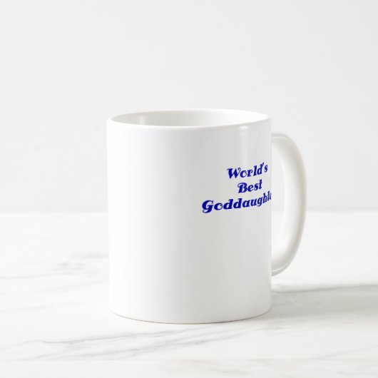 Weltbeste Patenttochter Kaffeetasse (VorderseiteRechts)