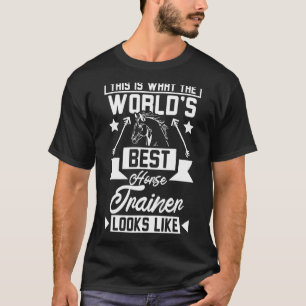 Weltbeste Pferdetrainer T-Shirt