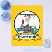 WELTBESTE PLUMBER IV CARTOON FLYER (Einzeln)