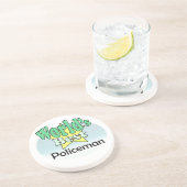 Weltbeste Polizist Untersetzer (Seite)