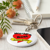 Weltbeste Postarbeiter Schlüsselanhänger (Seite)