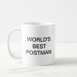 Weltbeste POSTMAN-Tasse Kaffeetasse