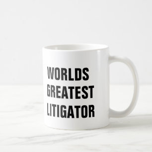 WELTBESTE PROZESSANWALT-TASSE KAFFEETASSE