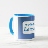 Weltbeste Rechtsanwalt-Tasse Tasse (Vorderseite Links)