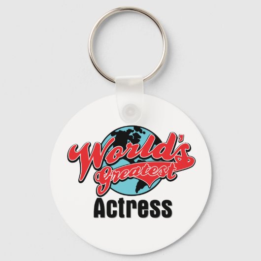 Weltbeste Schauspielerin Schlüsselanhänger (Vorderseite)