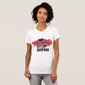 Weltbeste Schauspielerin T-Shirt (Vorne ganz)