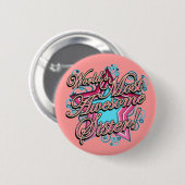 Weltbeste Schwester Button (Vorne & Hinten)