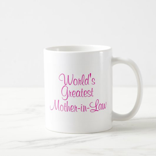 Weltbeste Schwiegermutter Kaffeetasse (Rechts)