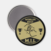 Weltbeste Schwiegermutter Magnet (Vorderseite/Rückseite)