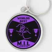 Weltbeste Schwiegermutter Schlüsselanhänger (Vorne)