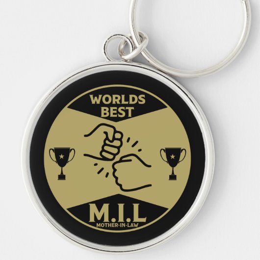 Weltbeste Schwiegermutter Schlüsselanhänger (Vorne)
