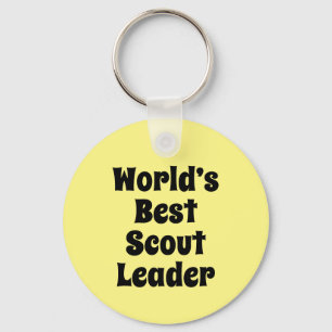 Weltbeste Scout Leader-Ware Schlüsselanhänger