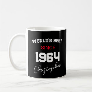 Weltbeste seit 1964 Happy 60. Geburtstagsname Kaffeetasse