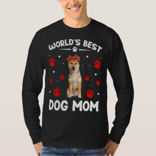 Weltbeste Shiba Inu Hunde-Mama Sonniger Muttertag T-Shirt