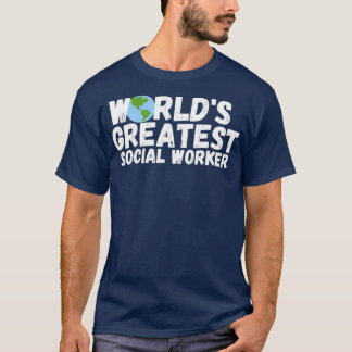 Weltbeste Sozialarbeiter-Spende T-Shirt
