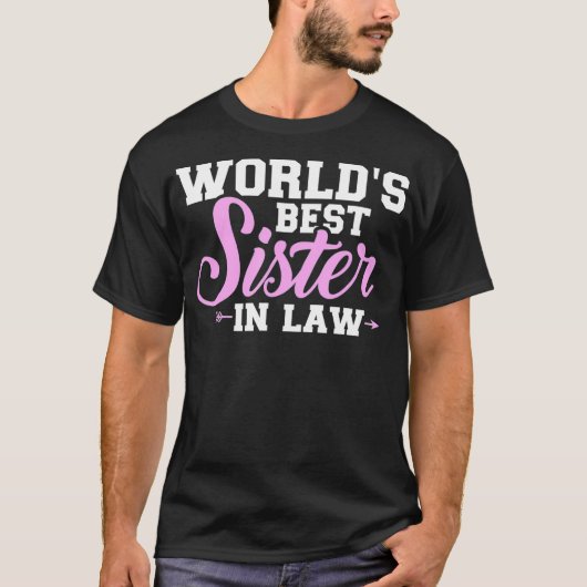 Weltbeste Ssisterinlaw T-Shirt (Vorderseite)