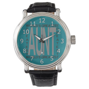 Weltbeste Tante Armbanduhr