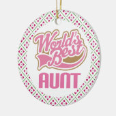 Weltbeste Tante Keepsake Ornament For Her (Links)