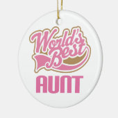 Weltbeste Tante Ornament Keepsake Gift (Links)