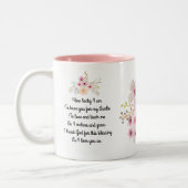Weltbeste TASSE der Menschheit POEM, Personalisier (Links)