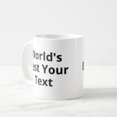 Weltbeste Tasse | Die beste Tasse der Welt (Vorderseite Links)