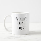 Weltbeste Tasse für den Boss-Kaffee (Links)