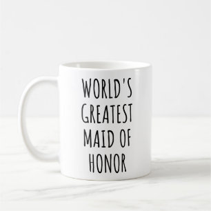 Weltbeste Trauzeugin Hochzeitsgeschenk Braut- Kaffeetasse